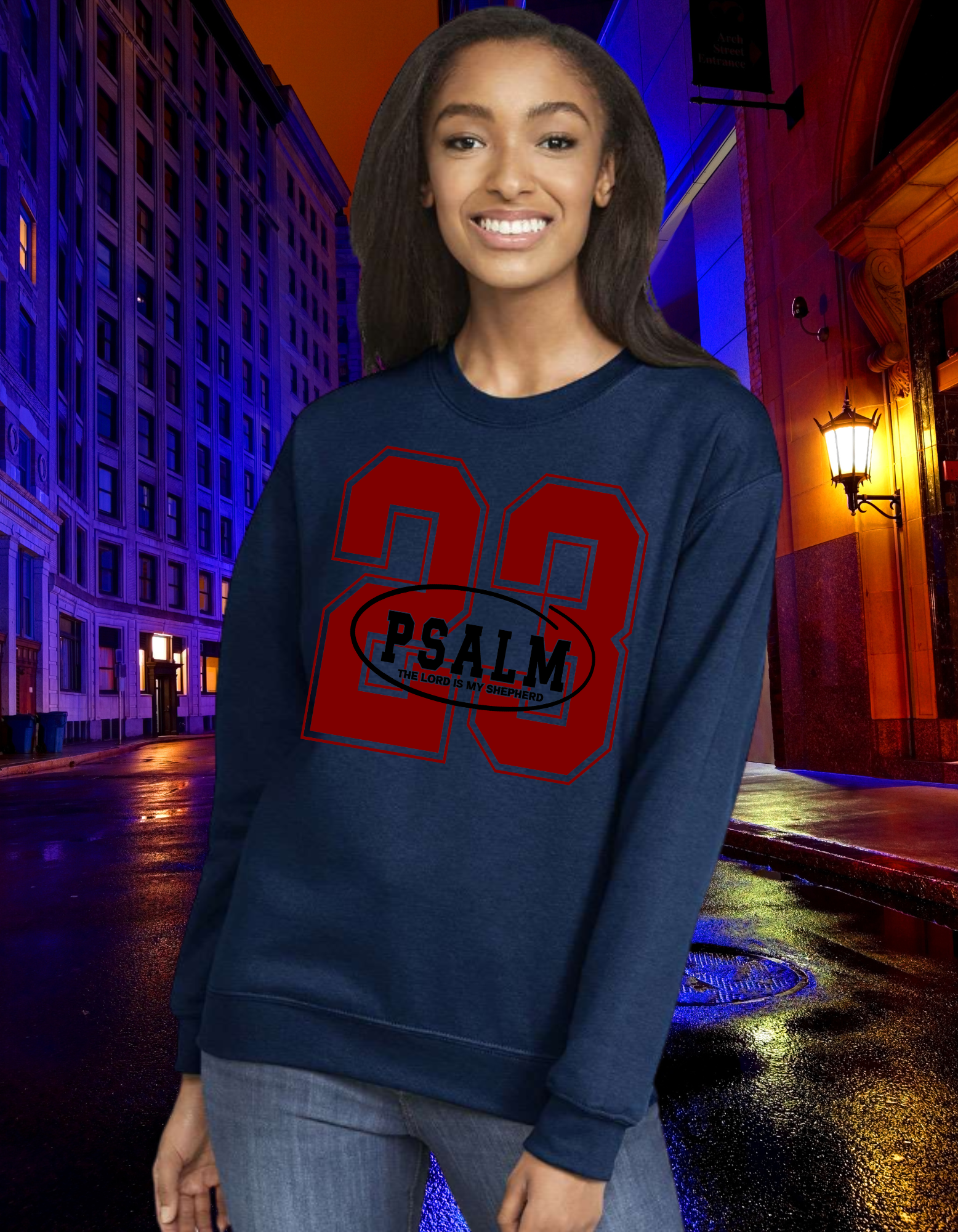 Psalm 23 Sweatshirt