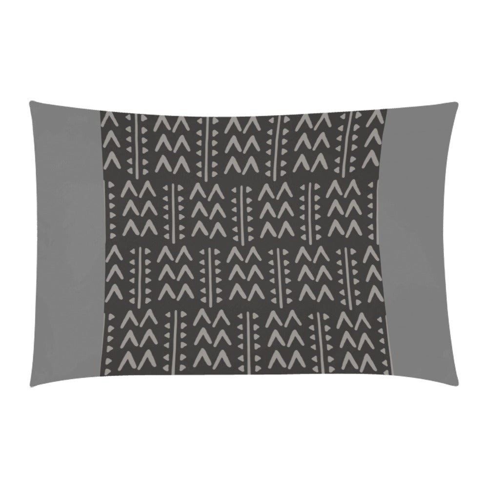 Traditional African Mudcloth Pattern 3-Piece Bedding Set