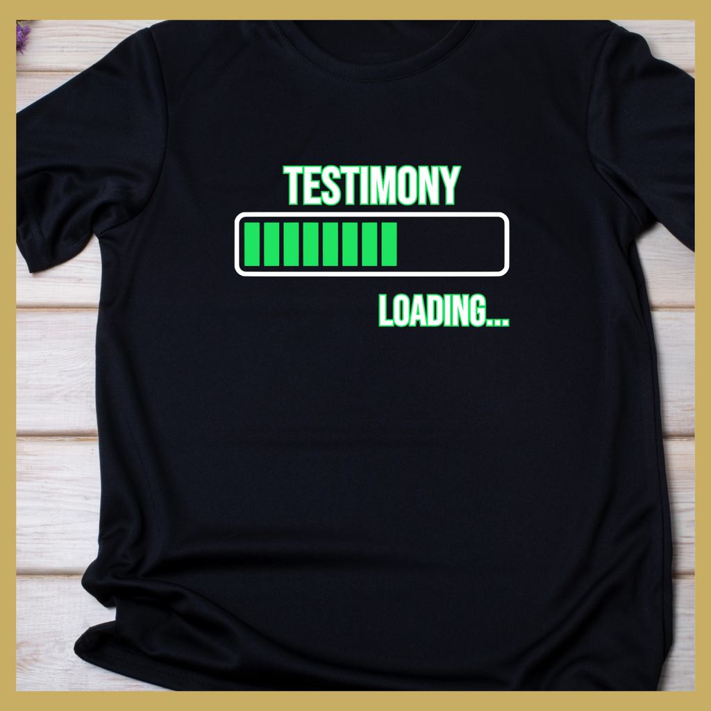 Testimony Loading - Black