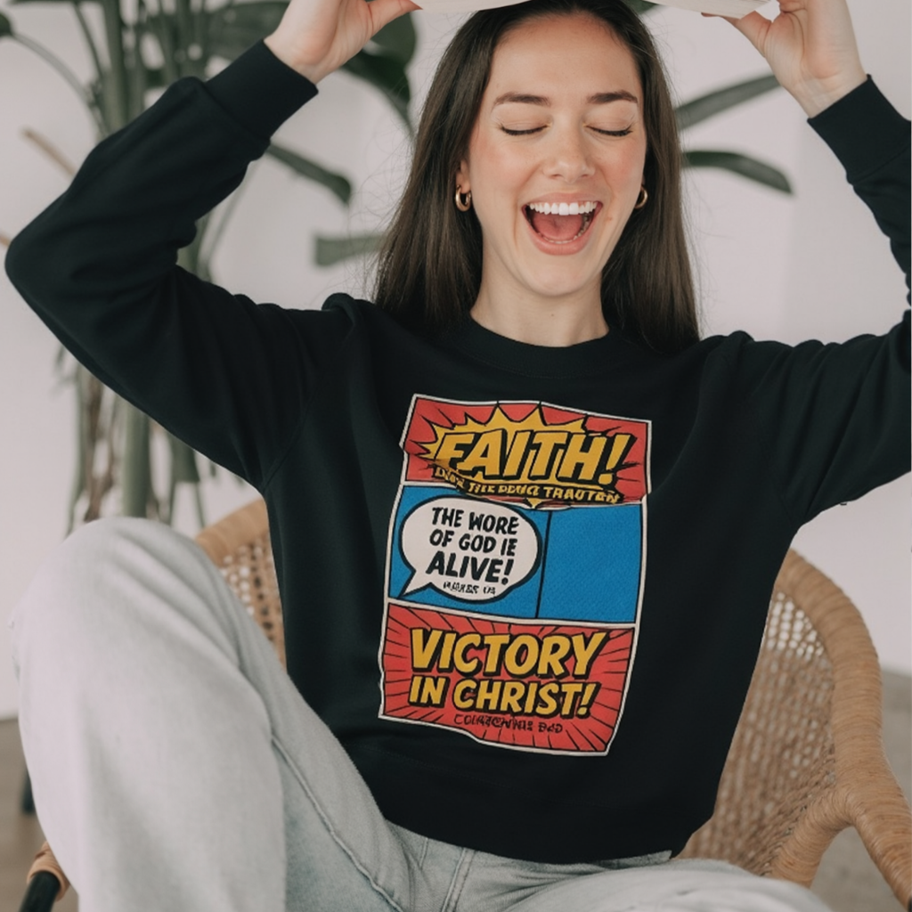 Victory in Christ Sweatshirt