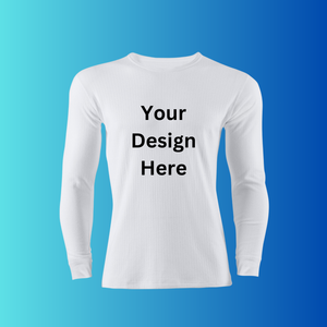 Custom Long Sleeve T-shirt (HTV or Direct-to-Fabric) - Front Only