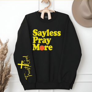 SayLess Sweatshirt w/ Sleeve Design