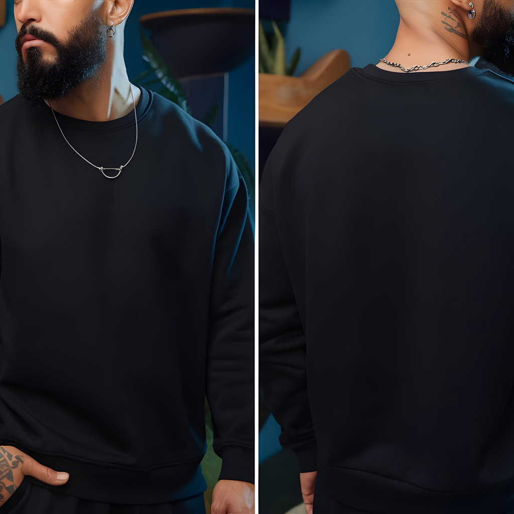 Custom Sweatshirt (Direct-to-Fabric) - Front/Back